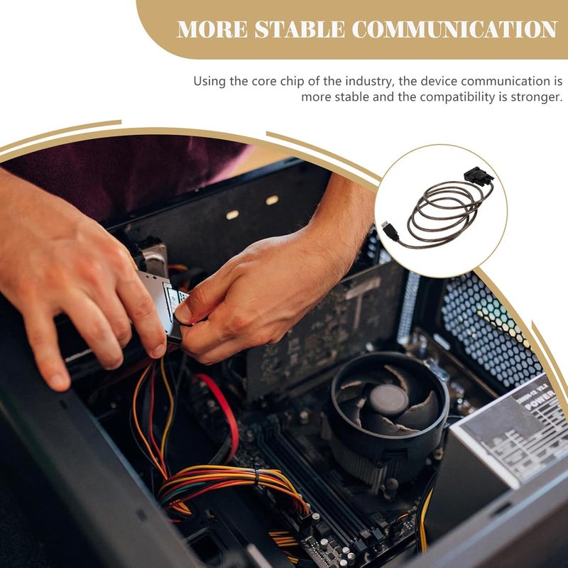 Industrial Grade USB To Serial Adapter Double Shielding Anti Interference Stable Transmission - Image 5